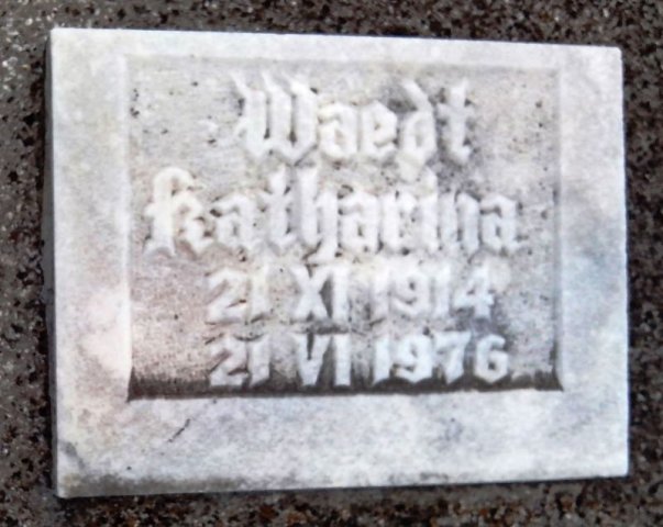 Leonbacher Katharina 1914-1976 Grabstein